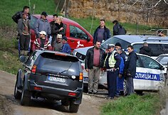Policija žudynių vietoje