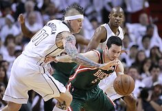 Chrisas Andersenas, J.J. Redickas ir Ray Allenas