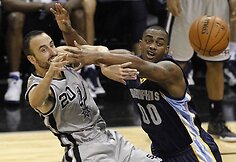 Manu Ginobili ir Darrellas Arthuras