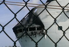 &bdquo;Royal Caribbean&ldquo; kruizinis laivas po gaisro 
