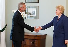 Werneris Hoyeris ir Dalia Grybauskaitė