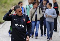 Portugalijos futbolo rinktinės treneris Paulo Bento