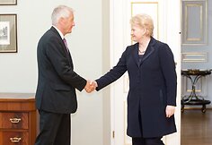 Thorbjornas Jaglundas ir Dalia Grybauskaitė