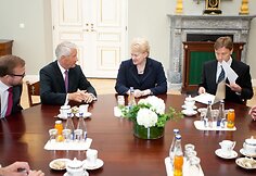Thorbjorno Jaglundo susitikimas su Dalia Grybauskaite