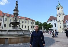 Dalia Grybauskaitė Bratislavoje