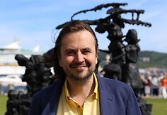 Oskaras Koršunovas viename iš naujausių Oslo rajonų – Tjuvholmen