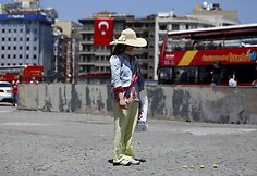 Tylus protestas Turkijoje