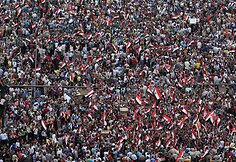 Protestuotojai Kaire reikalauja prezidento Mohamedo Mursi atsistatydinimo.