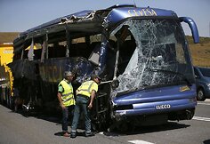 Autobuso avarija Ispanijoje