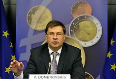 Latvijos ministras pirmininkas Valdis Dombrovski