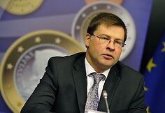 Latvijos ministras pirmininkas Valdis Dombrovski