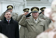 PAG-1 karių sutikimo ir pagerbimo ceremonija