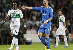 Carlosas Sanchezas ir Cristiano Ronaldo