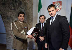 Filippo Camporesi akreditacijos ceremonija