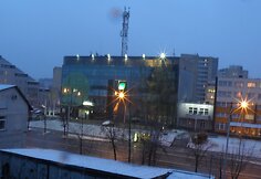 Sniegas Žemaitės gatvėje, Vilnius