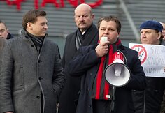 Protestas prie&scaron; seniūnijų naikinimą