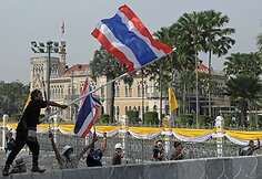 Protestuotojai Bankoke 