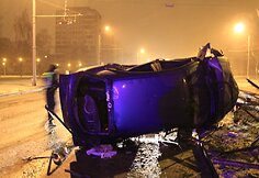 „Fiat Brava“ automobilio avarija Laisvės pr., Vilniuje