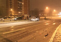 „Fiat Brava“ automobilio avarija Laisvės pr., Vilniuje