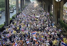Protestuotojai Bankoke