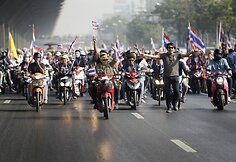 Protestuotojai Bankoke