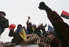 Protestuotojai Kijeve