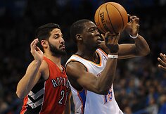 Greivis Vasquezas ir Reggie Jacksonas