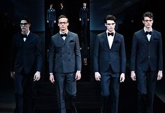 „Emporio Armani“ 2014-ųjų rudens/žiemos kolekcijos pristatymas