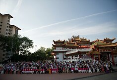 Masinių vestuvių ceremonija Malaizijoje