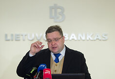 Lietuvos banko valdybos pirmininkas Vitas Vasiliauskas