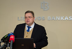 Lietuvos banko valdybos pirmininkas Vitas Vasiliauskas