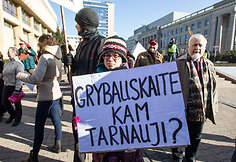 Mitingas Nepriklausomybės aikštėje
