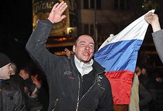 Donecke sužeistas protestuotojas