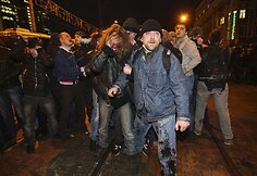 Protestuotojai Donecke