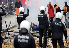 Protestas Briuselyje