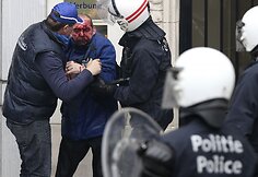 Sužeistas protestuotojas