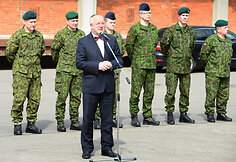 I&scaron; Afganistano grįžusių Lietuvos karių sutikimo ir apdovanojimų ceremonija
