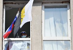 Prorusi&scaron;ki protestuotojai Luhanske