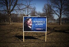 Toronto merą Robą Fordą pa&scaron;iepiantis plakatas 
