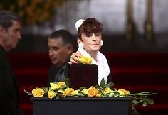 Atsisveikinimas su Kolumbijos ra&scaron;ytoju Gabrieliu Garcia Marquezu