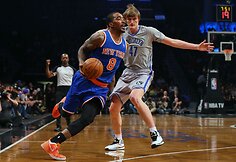 J.R. Smithas ir Andrejus Kirilenko