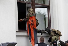 Prorusi&scaron;ki riau&scaron;ininkai Luhanske