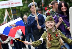 Sevastopolyje paminėta Pergalės diena