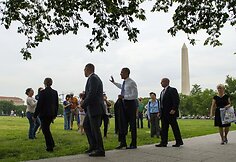 JAV prezidentas Barackas Obama Vašingtone