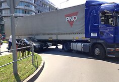 Vilkiko ir BMW avarija Vilniuje