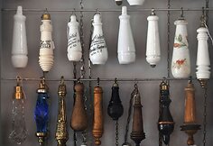 Vandens nuleidimo rankenėlės 