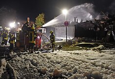 Sprogimo chemijos gamykloje padariniai Šiaurės Vokietijoje