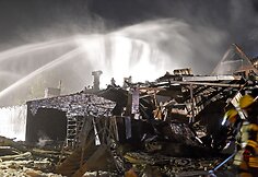 Sprogimo chemijos gamykloje padariniai Šiaurės Vokietijoje