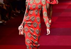Kristina Petrošiūtė „Dolce & Gabbana“ kolekcijos pristatyme
