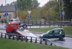 &bdquo;Peugeot Partner&ldquo; automobilio avarija Vilniuje. 
